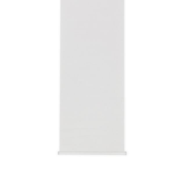 EMOH Pearly White Light Filtering Panel with 23.5 in. Slate, 91.4 in. Long