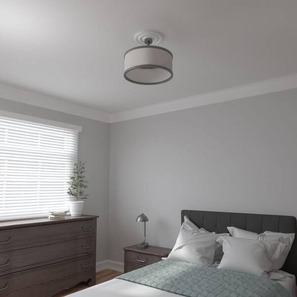 Ekena Millwork Cm12Kp Kepler Traditional Ceiling Medallion, 11 7/8''Od