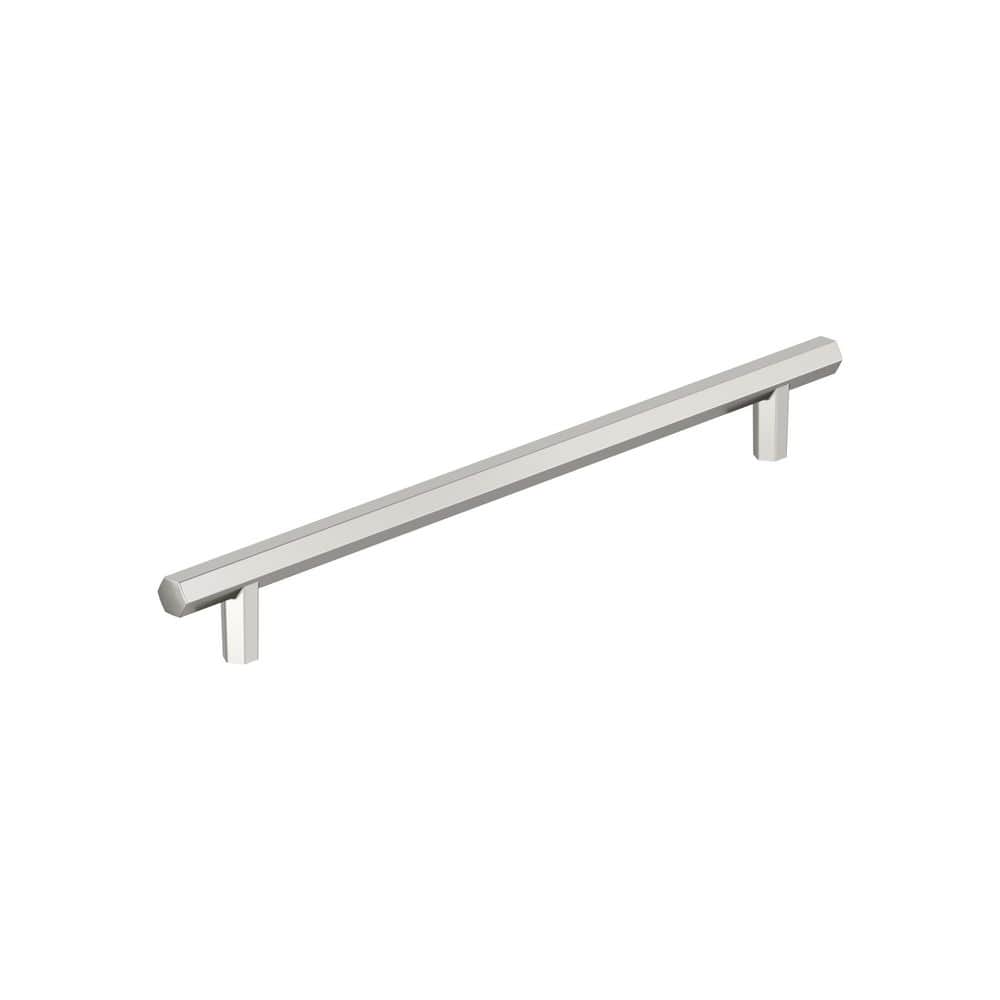 Caliber 8-13/16 inch (224mm) Center-to-Center Polished Nickel Bar Cabinet Pull price history on PriceWatchPro