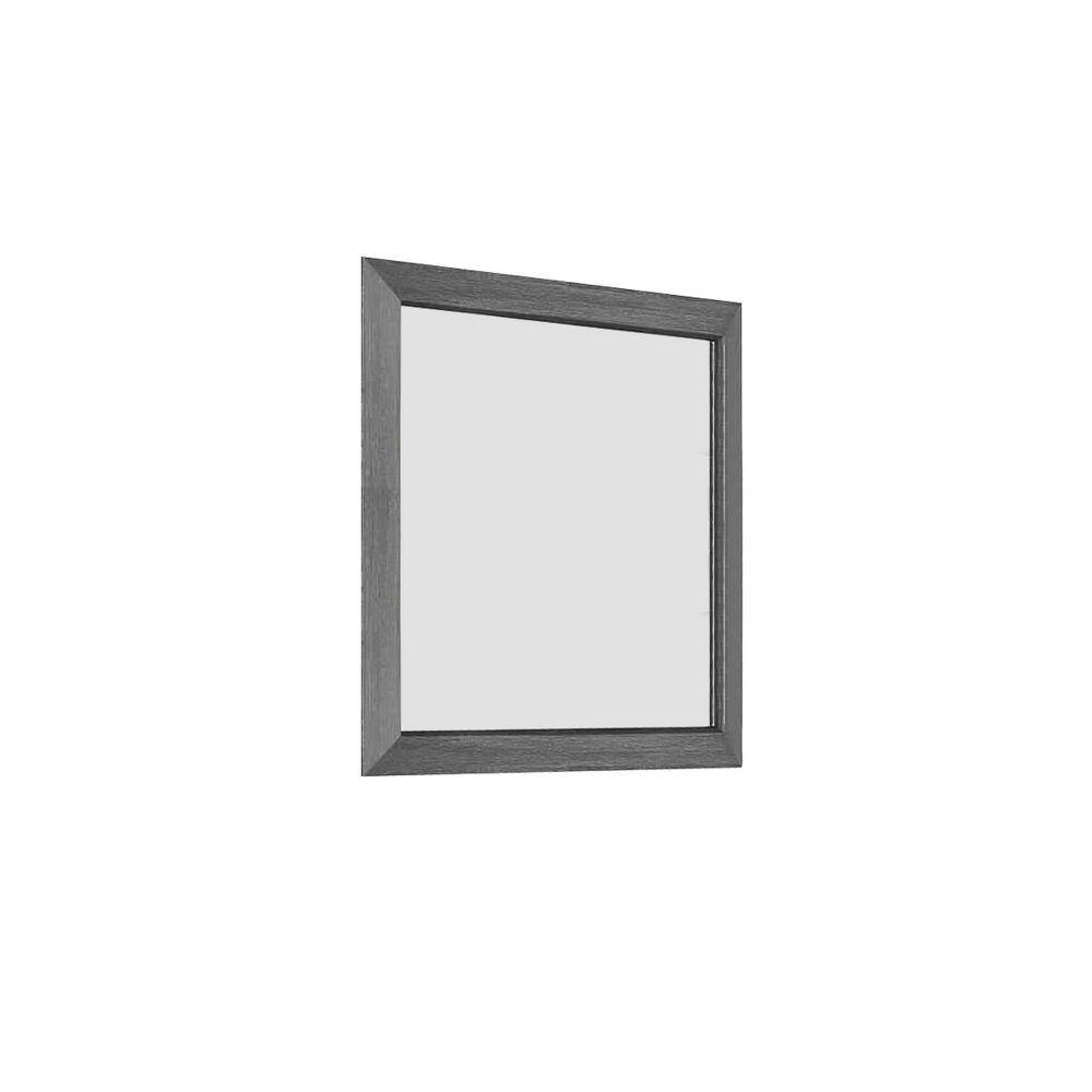 Benjara 1 In. W X 39 In. H Wooden Frame Gray Wall Mirror BM220034 - The ...