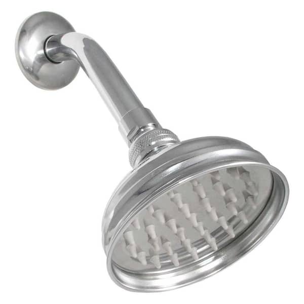 LDR Industries Nature Mist 1-Spray 4.1 in. Showerhead in Chrome