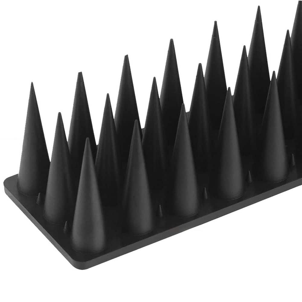 Plastic Bird Spikes 20 Pack Pigeon Deterrent for Small Birds Raccoon Cat Squirrel Fence Railing Roof Black price history on PriceWatchPro