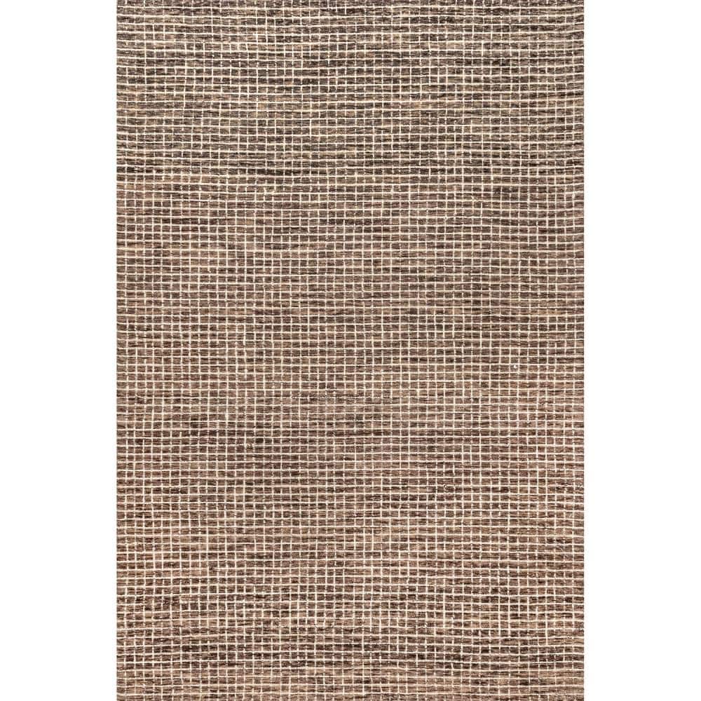 Melrose Checked Wool Brown 9 ft. x 12 ft. Area Rug price history on PriceWatchPro