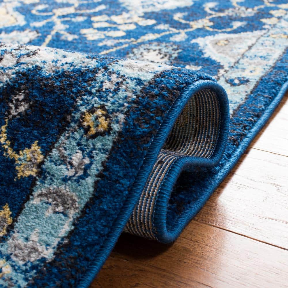 Royal Ivory High Pile Synthetic 4' x 6' Rectangular Rug