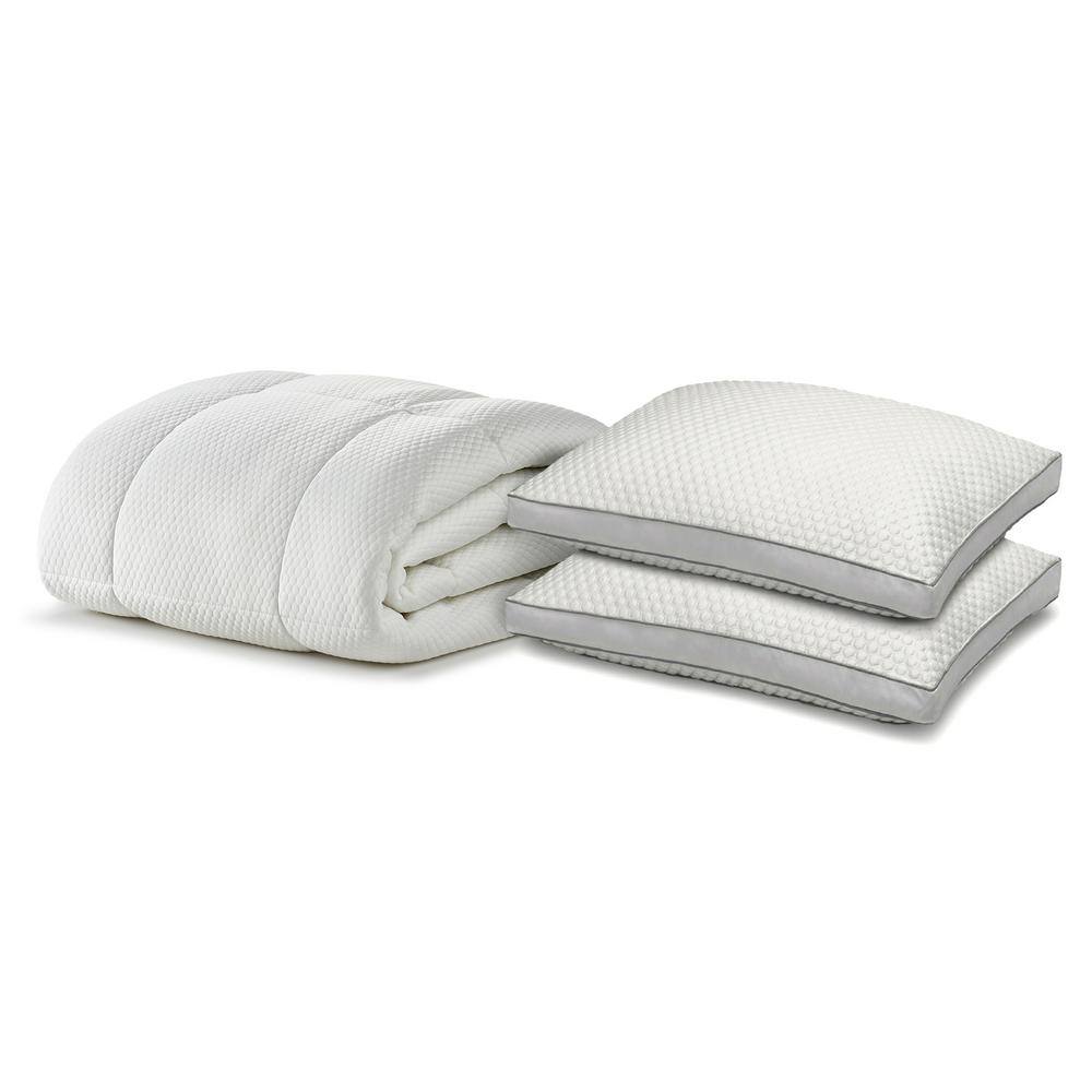 ELLA JAYNE Arctic Chill 20in. X 17in. White King size Super Cooling