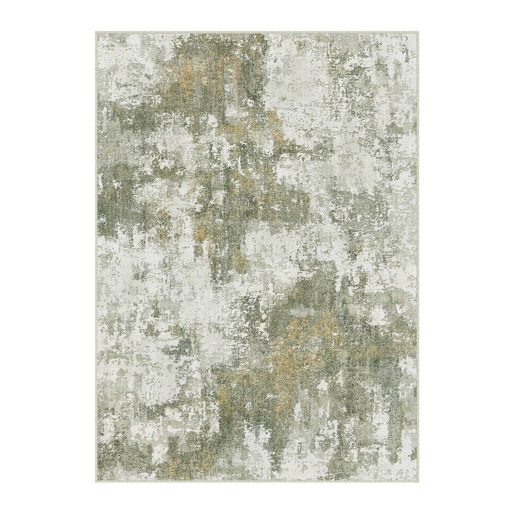 South Star Beige/Gray 3 ft. x 5 ft. Washable Modern Abstract Area Rug price history on PriceWatchPro