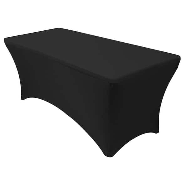 Shatex Waterproof Patio Furniture Cover Outdoor Rectangular Elastic Patio Table Cover Black 4 ft. L x 2.5 ft. W x 2.5 ft. H