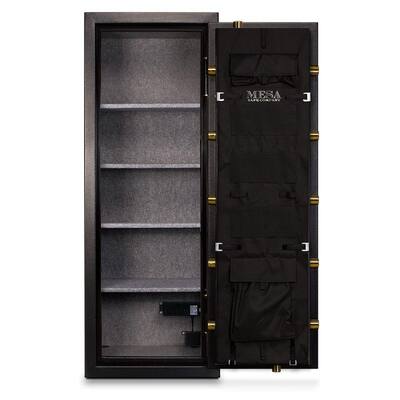 7.6 cu. ft. All Steel Burglary and Fire Safe with Electronic Lock, Black