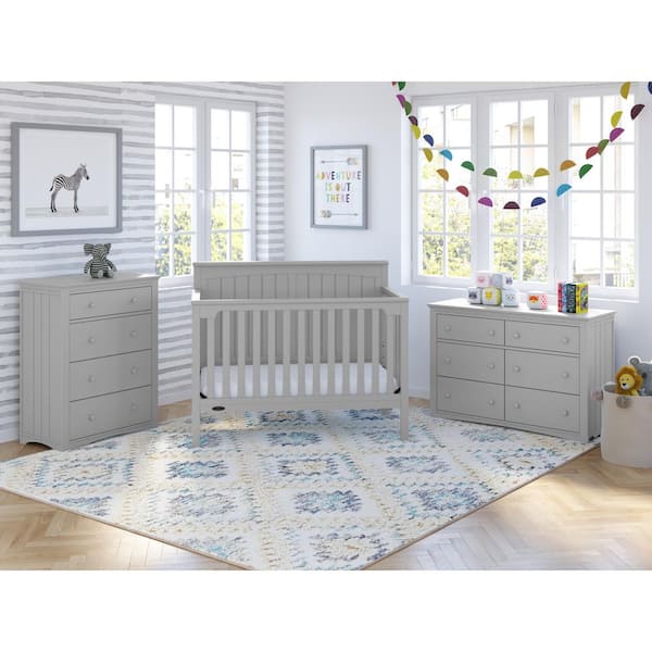 Reviews for Graco Hadley 4 Drawer Pebble Gray Dresser Pg 1 The