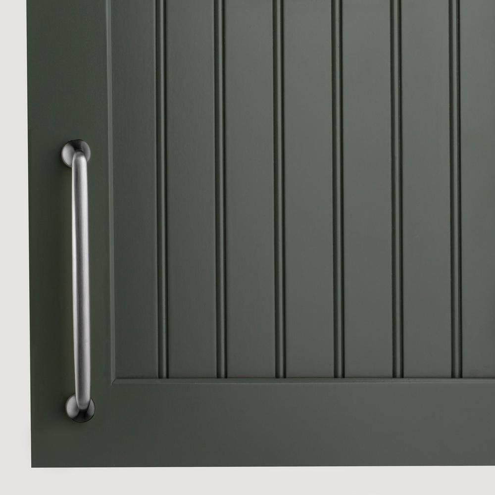 Brushed Nickel 7.8" Modern Traditional Bar Pull