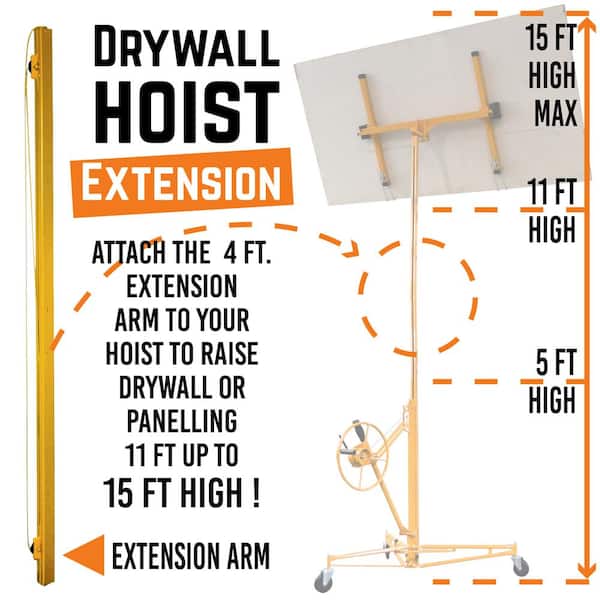 11 ft. Drywall Hoist with 6 ft. Extension Combo 11 ft. Drywall Hoist with 6 ft. Extension Combo