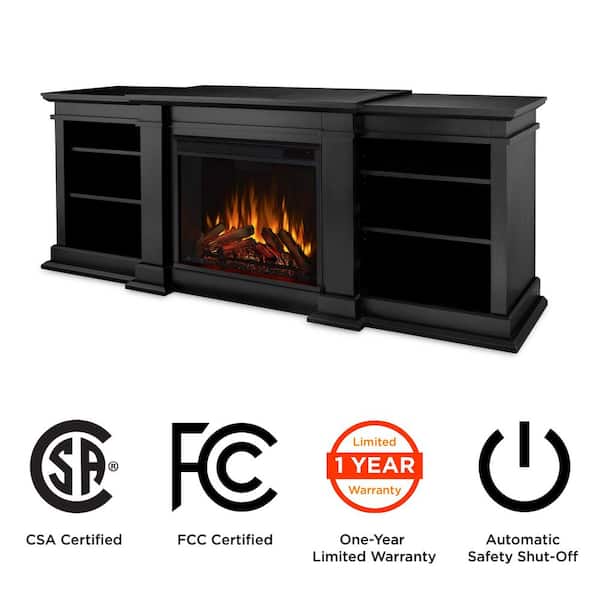 Real Flame Fresno 72 in. Media Console Electric Fireplace TV Stand