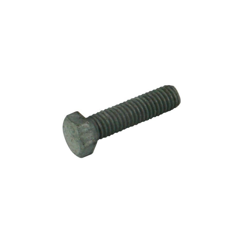 Everbilt 1/4 in.-20 x in. Galvanized Hex Bolt 805376 The Home Depot