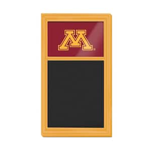 31.0 in. x 17.5 in. Minnesota Golden Gophers Chalk Note Board