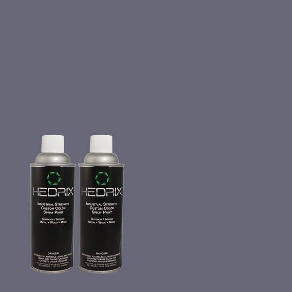 Hedrix 11 oz. Match of 610D-6 Enduring Gloss Custom Spray Paint (2-Pack)
