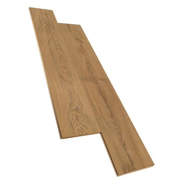 Krono Original Inca Carpenter Oak Solid 8mm T x 7.67 in. W Laminate Wood Flooring(24.32 sq. ft./case)