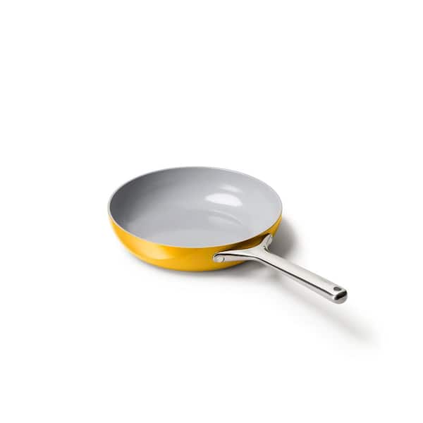 CARAWAY HOME 10.35 in. Ceramic Non-Stick Frying Pan in Marigold