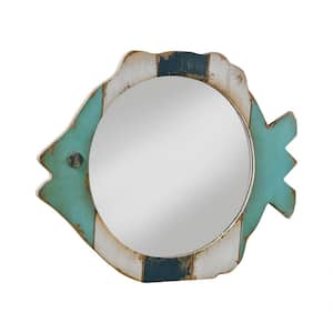 Medium Irregular Distressed Antiqued Mirror (20.5000 in. H x 25.2500 in. W)