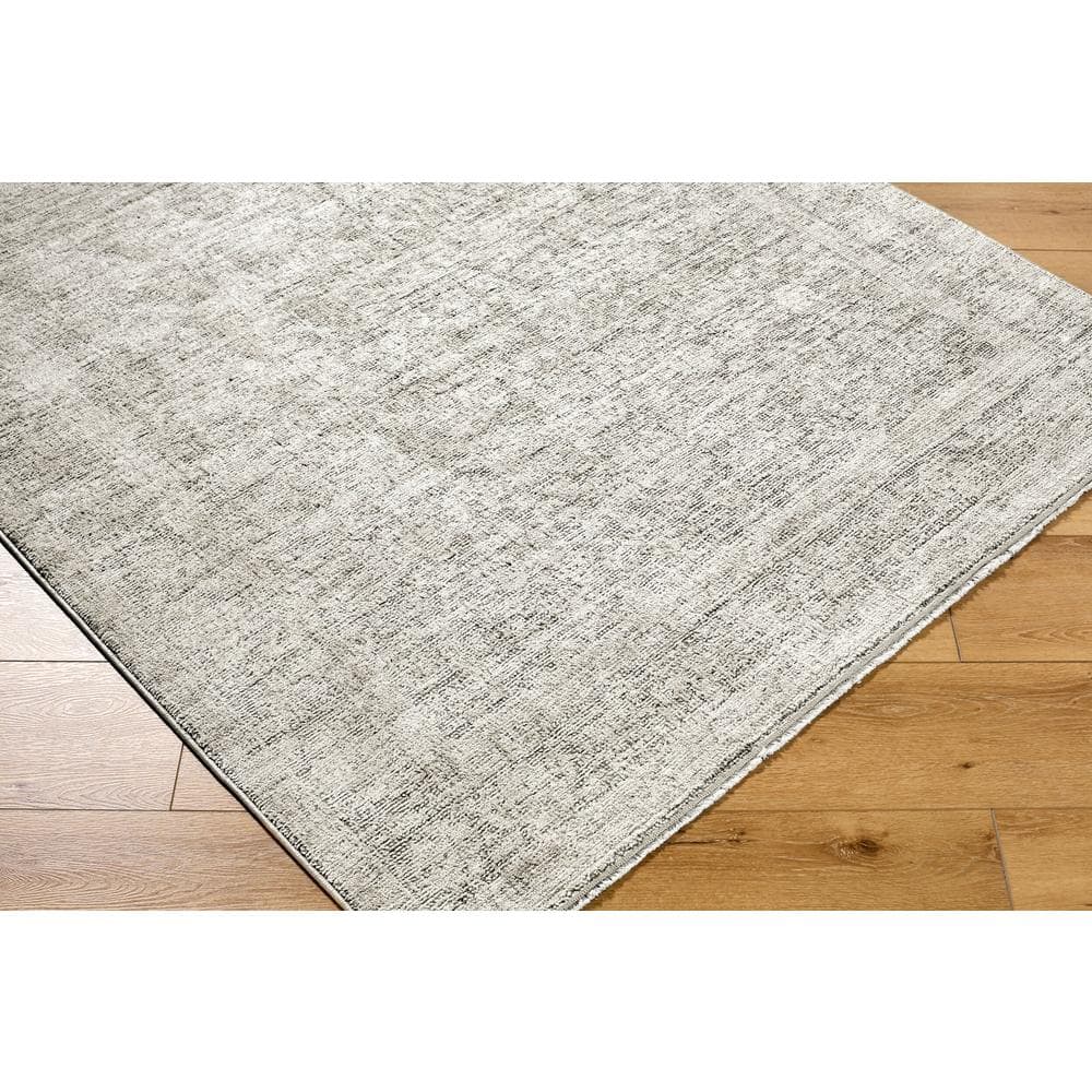 Maria Elena Gray Synthetic Rectangular Area Rug