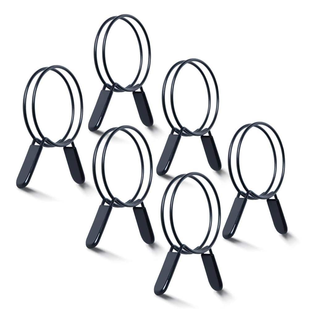 4 in. Double Loop Quick Release Hose Clamps for Dust Collector, Dust Collection Fittings and Dryer Vent Hose (6-Pack) price history on PriceWatchPro