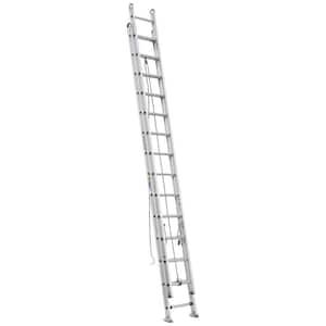 28 ft. Aluminum D-Rung Extension Ladder with 375 lb. Load Capacity Type IAA Duty Rating
