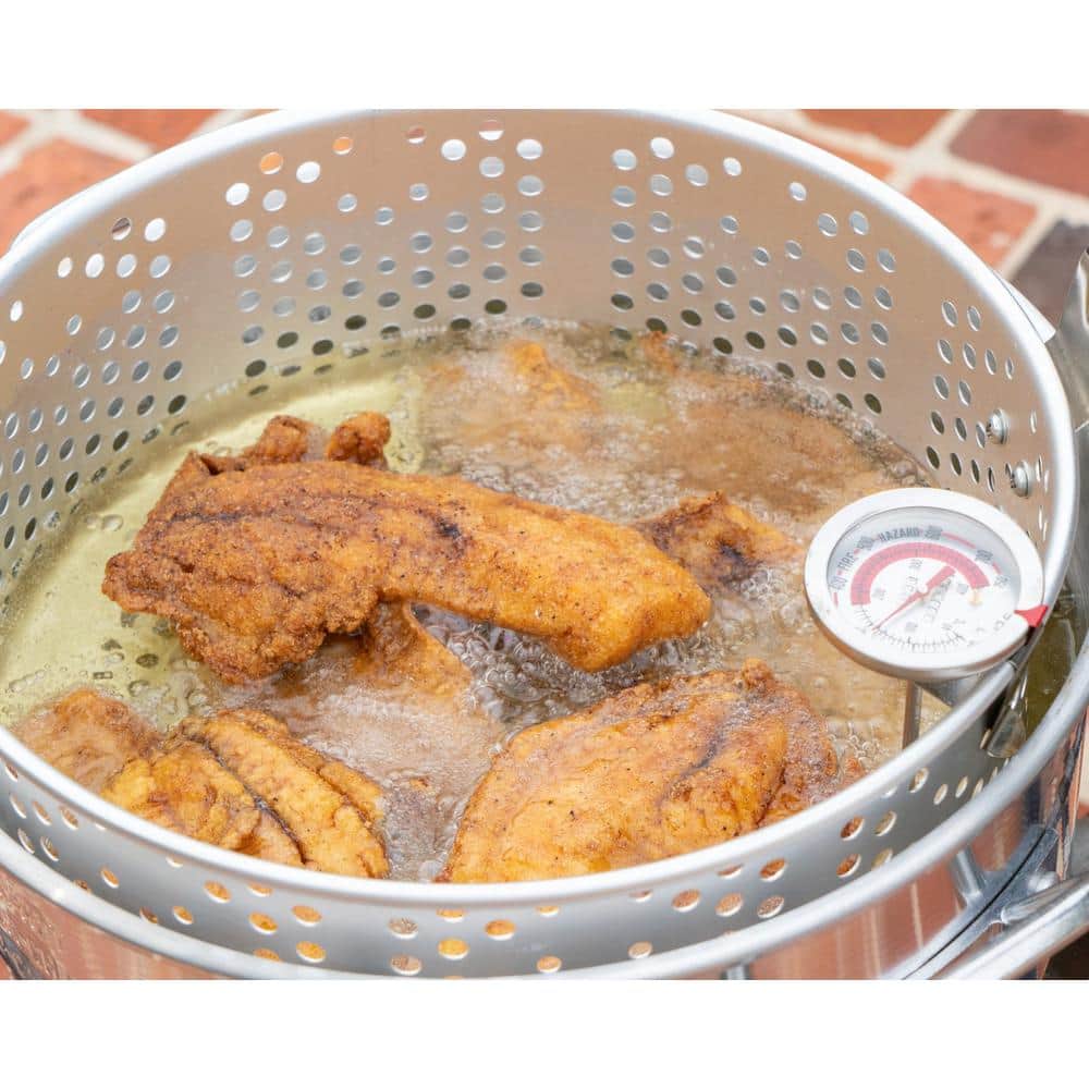 King Kooker 33,000 BTU Portable Propane Fryer with Aluminum Pots