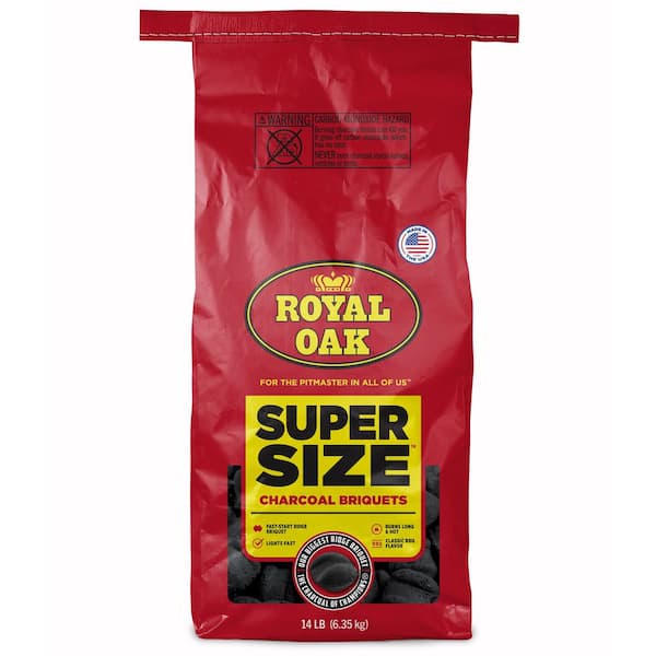 14 lbs. Charcoal Briquets Super Size