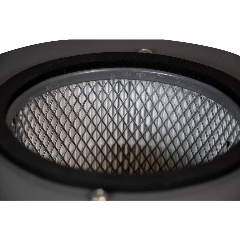 Gray Metal HEPA Air Purifier Replacement Filter Kit