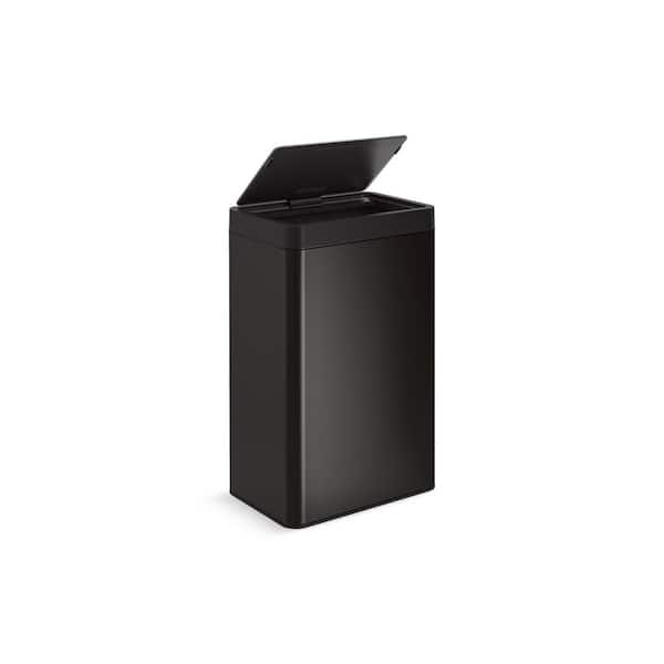  Les Collectors - Kitchen Pedal Bin - Stainless Steel - Large  Capacity 40 L, Metal, Noire, 40 L : Home & Kitchen