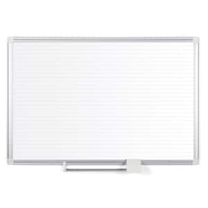 White/Silver Ruled Planning Board 48 in. x 36 in.