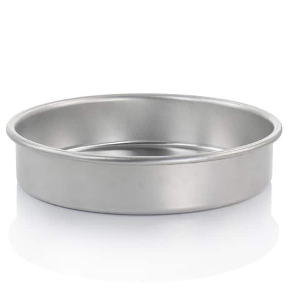 Oster Baker's Glee 9 in. Silver Aluminum Round Cake Pan