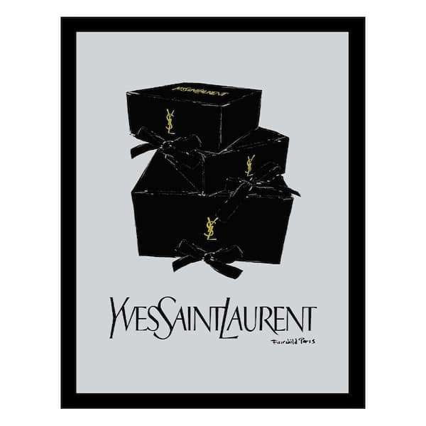 VENICE BEACH Collections High Fashion Glam Gift Boxes by Fairchild Paris 1 Piece Framed Graphic Print Abstract Poster Art Print 18 in. x 14 in.