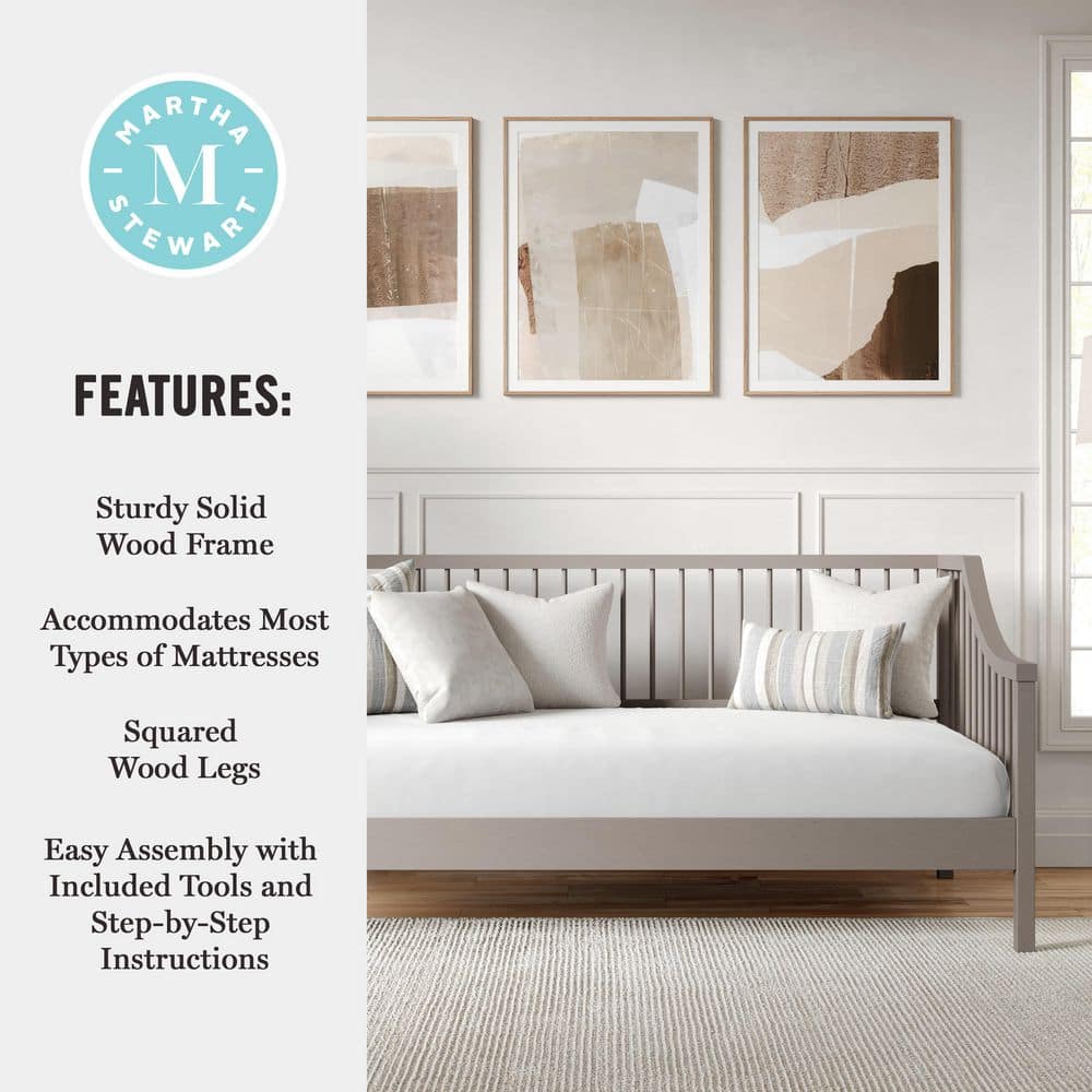 Gray Twin Daybed - thumbnail 6