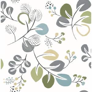 Jona Green Trail Paper Strippable Wallpaper (Covers 56.4 sq. ft.)