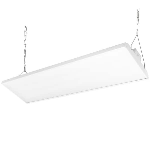 4 ft. White 40500 Lumens 1000-Watt Equivalent Integrated LED Dimmable Linear High Bay Light, 5000K Dayllight