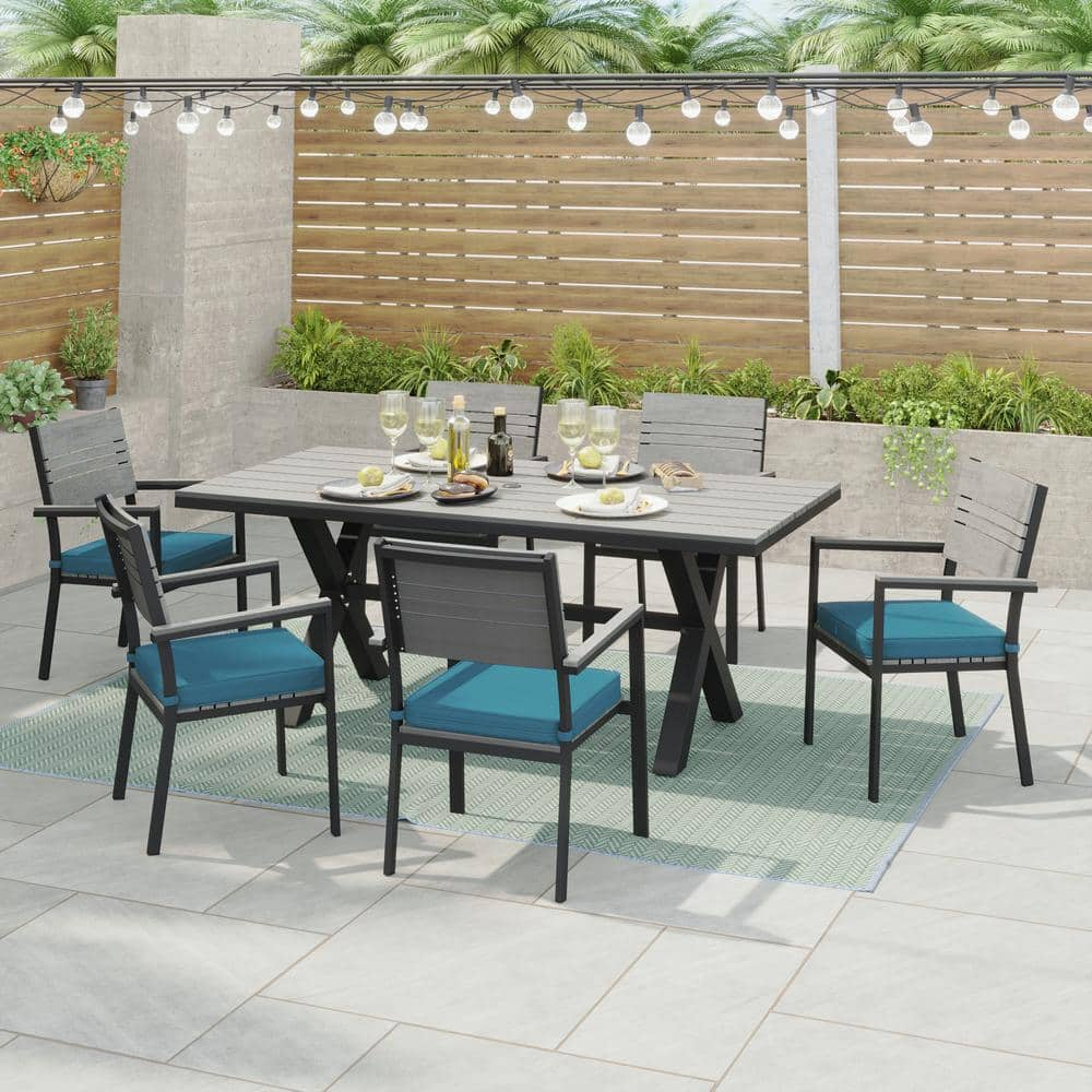 Have a question about CORVUS Orville Gray 7-Piece Aluminum Outdoor ...