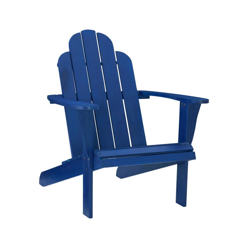 Linon Home Decor Blue Shelly Adirondack Chair THDOD4437 - The Home Depot