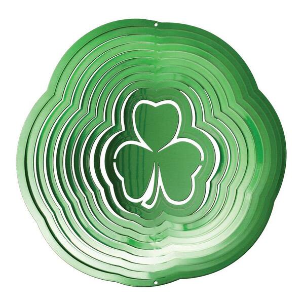 Iron Stop Large Green Shamrock Wind Spinner-DISCONTINUED