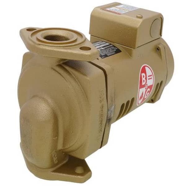 Series-PL 2/5 hp. Lead-Free Bronze 3250 RPM 115-Volt Circulator Pump