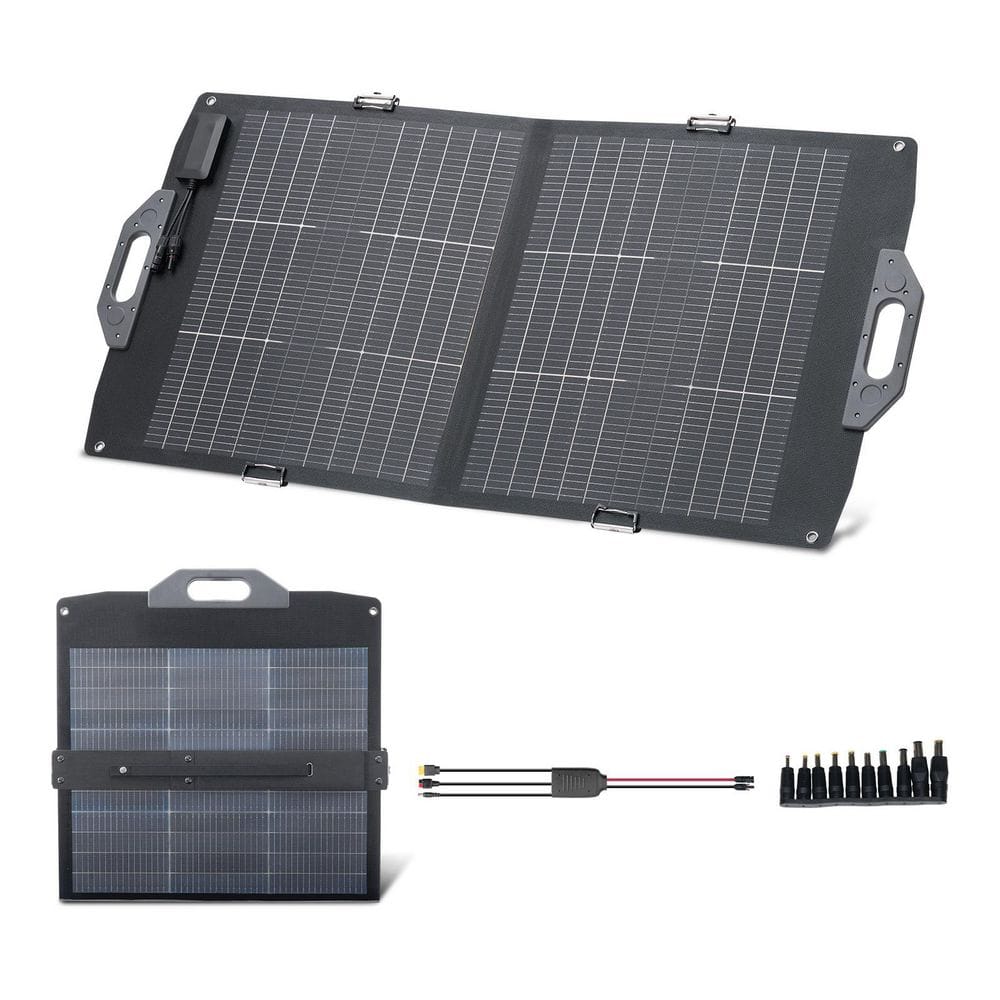 100W Bifacial Solar Panel, 16BB N-Type Foldable Mono Solar Panel Charger 24% Efficiency, Portable MC4 Output 2025 update price history on PriceWatchPro