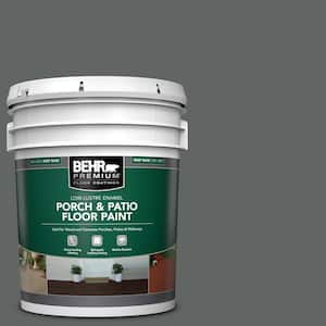5 gal. #BXC-41 Charcoal Low-Lustre Enamel Interior/Exterior Porch and Patio Floor Paint