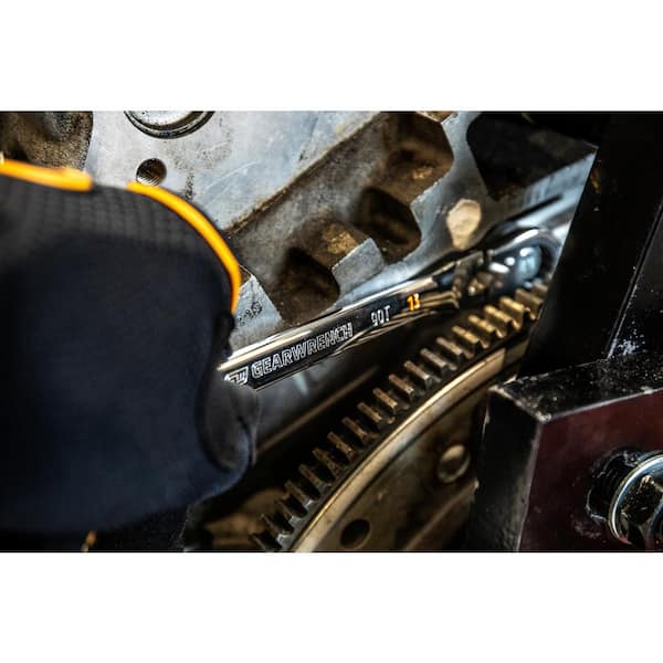 GEARWRENCH 24 mm Metric 90-Tooth Flex Head Combination Ratcheting