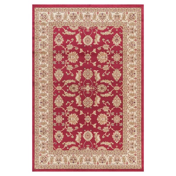 Jewel Antep Red 4 ft. x 6 ft. Area Rug