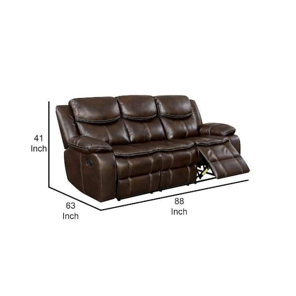 home center recliner sofa