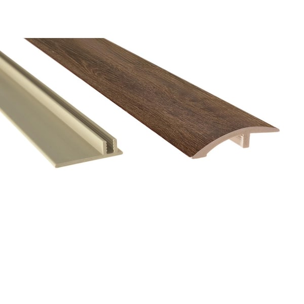 NewAge Products Flooring Forest Oak 0.5 in. T x 2.17 in. W x 46 in. L Multi-Purpose Reducer Molding