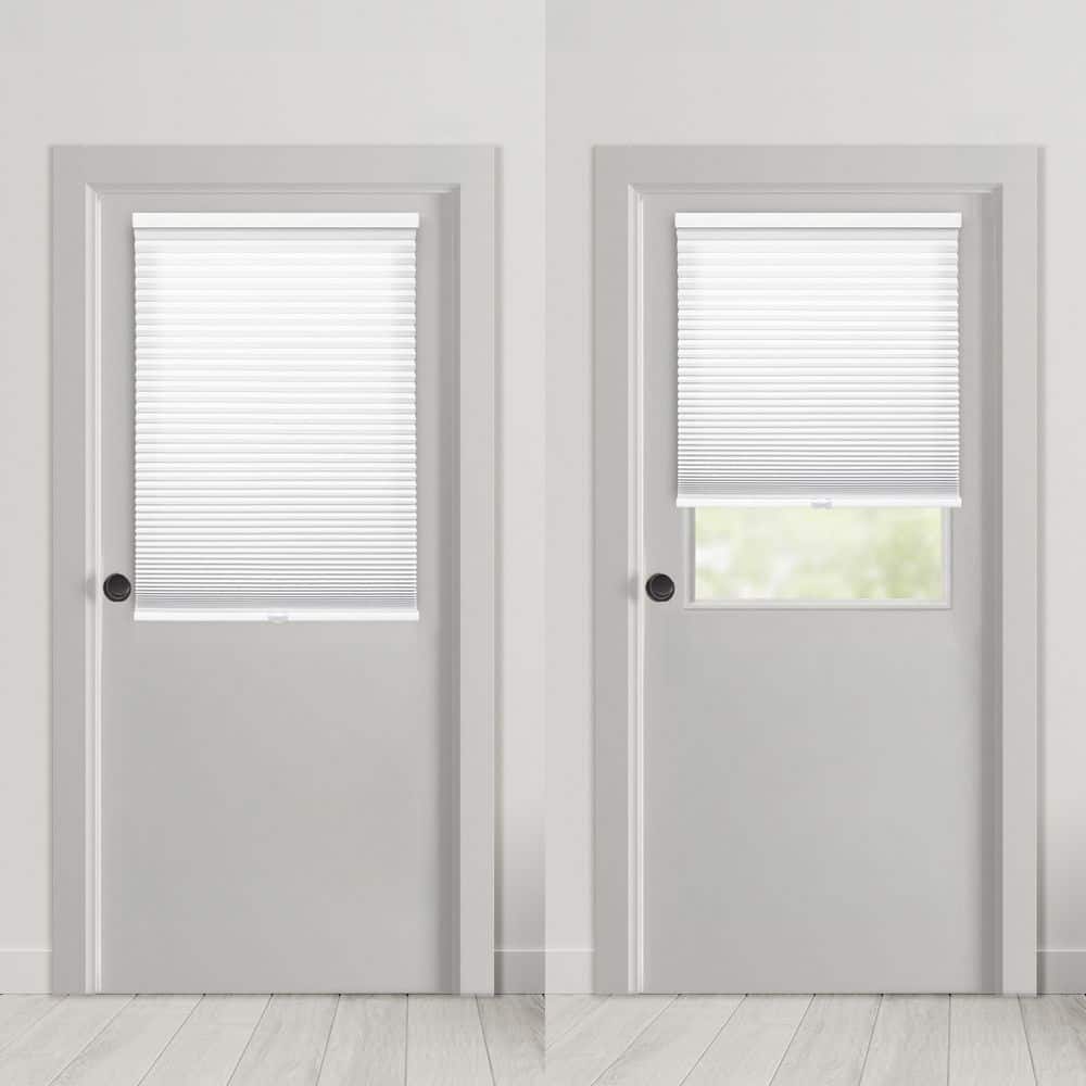 Perfect Lift Window Treatment White Cordless Light Filtering