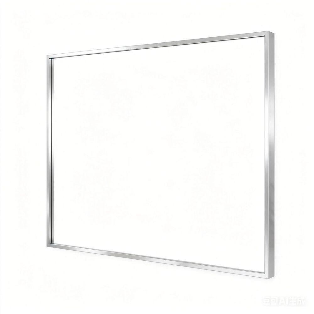 24 in. H x 32 in. W Modern Bathroom Vanity Mirror with Double Beveled Frame for Home Decor in Brushed Nickel price history on PriceWatchPro
