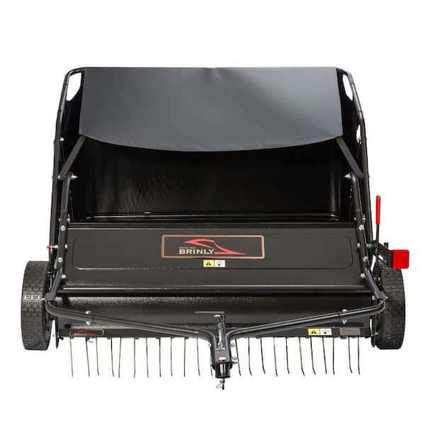 Brinly-Hardy 42 in. 20 cu. ft. Tow-Behind 2-in-1 Lawn Sweeper