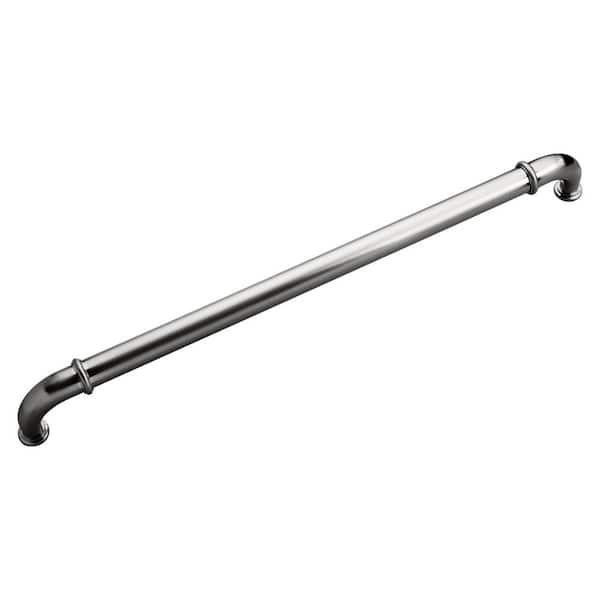 HICKORY HARDWARE Cottage 18 in. Satin Nickel Appliance Center-to-Center Pull