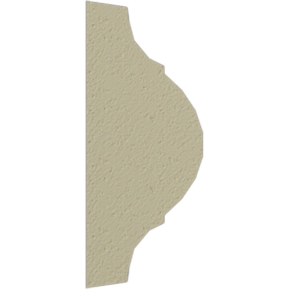 Ashford Smooth Gray Urethane Panel Moulding 12"